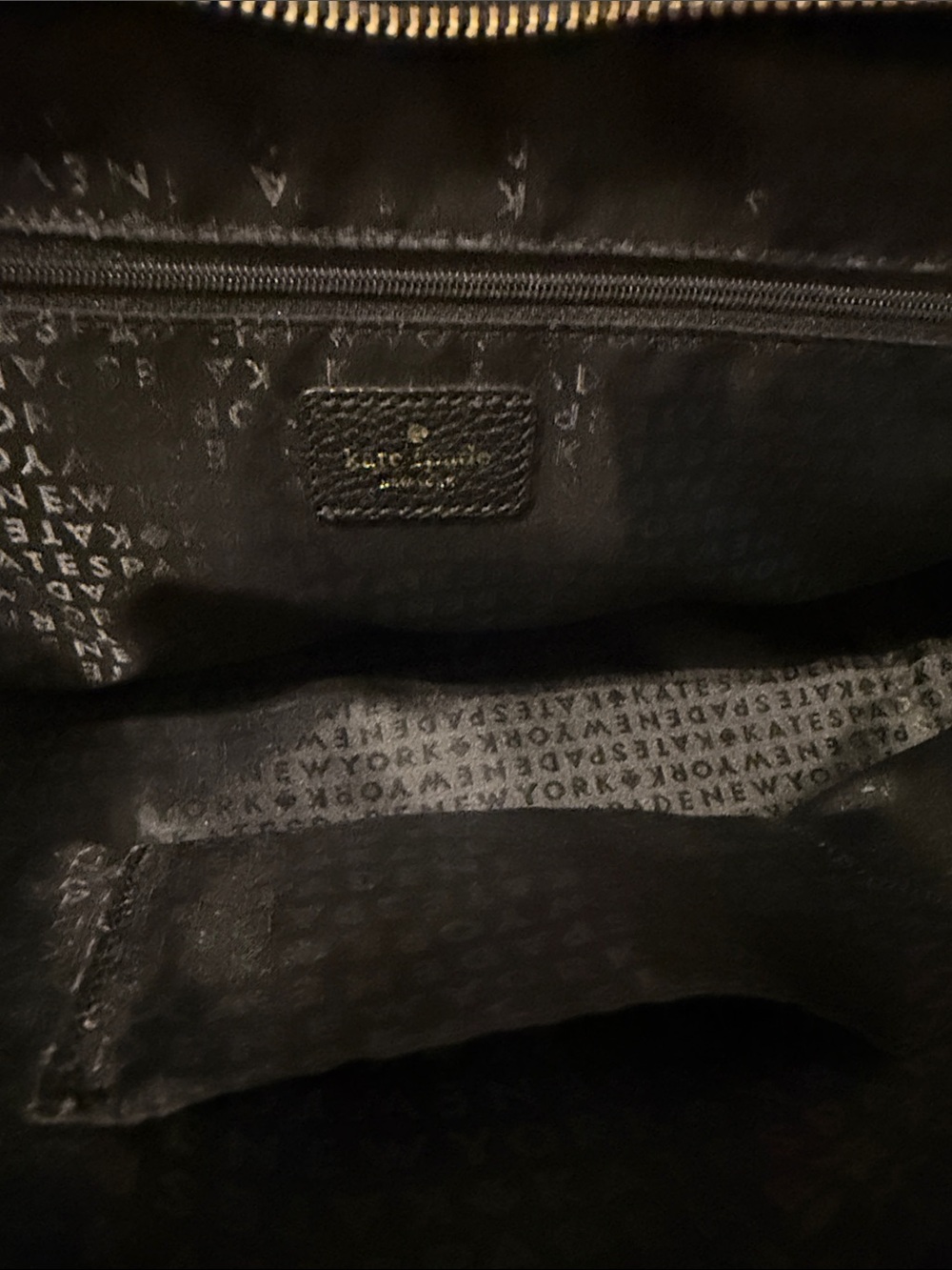 kate spade Black Pebbled Leather Satchel with Crossbody Strap - Picture 6 of 8